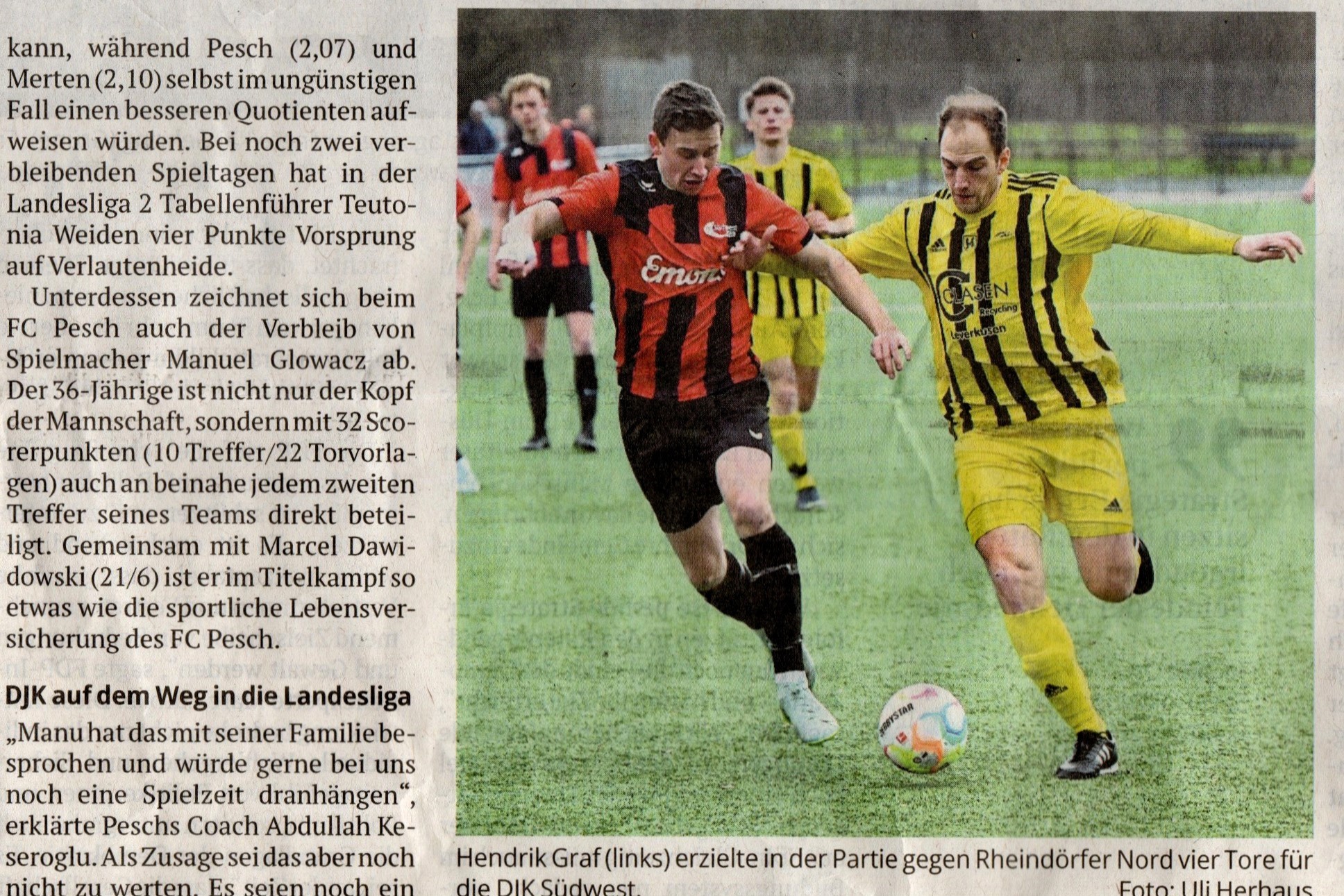 DJK auf dem Weg in die Landesliga